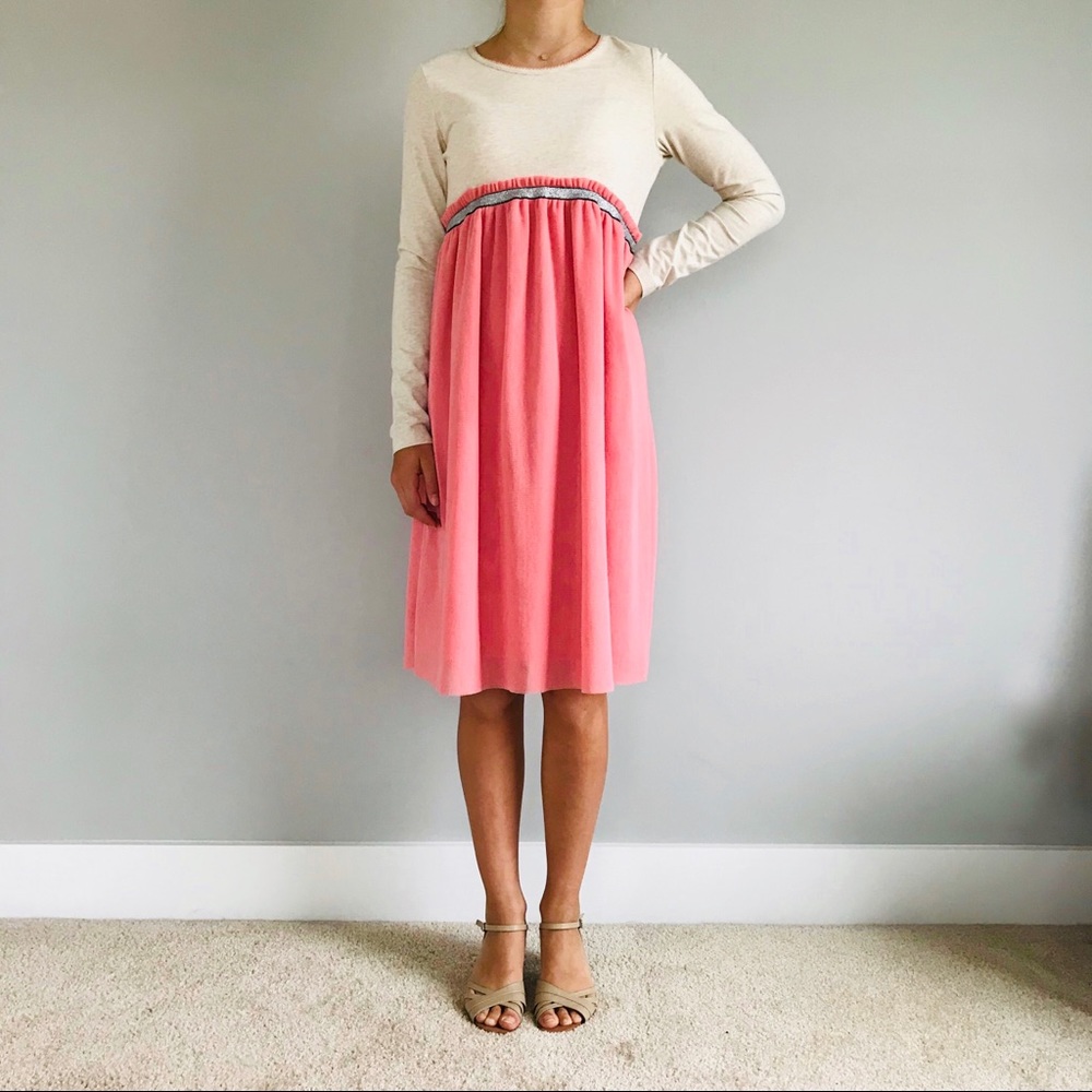 Girls Hanna Andersson Pink Winter Dress